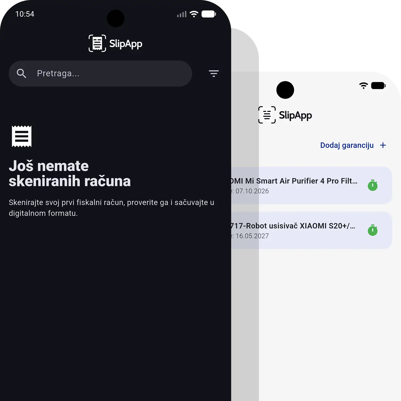 SlippApp - Screenshot